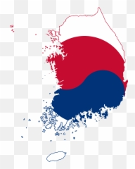 Open - South Korea Flag Map Clipart Full Size Clipart South Korea Map Icon Png Emoji,Sudan Flag Emoji