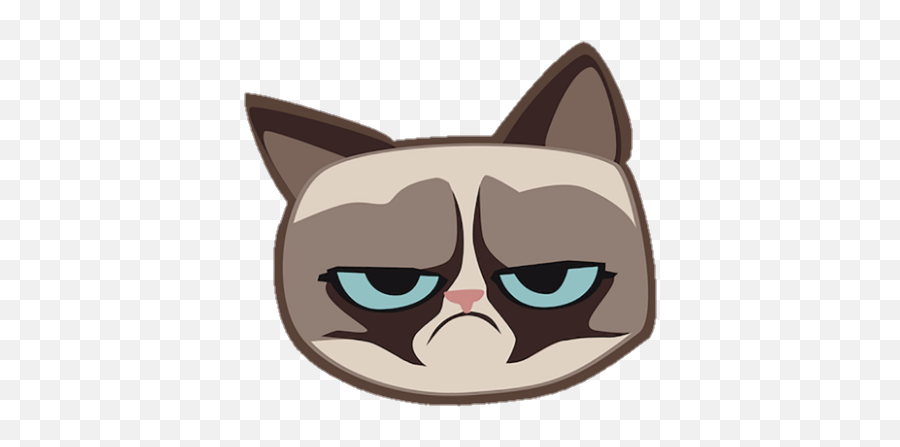 Grumpycat Grumpy Cat Sticker By Amanda - Grumpy Cat Sticker Emoji,Grumpy Cat Emoji