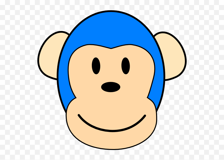 Cartoon Monkey Png - Cartoon Monkey Head 623916 Vippng Emoji,Monkey With Fowers Emojis