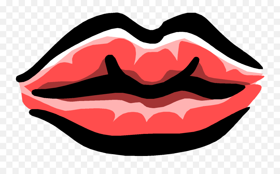 Lips Clipart Zipped Lips Zipped - Mouth Shut Emoji,Zipper Mouth Emoji