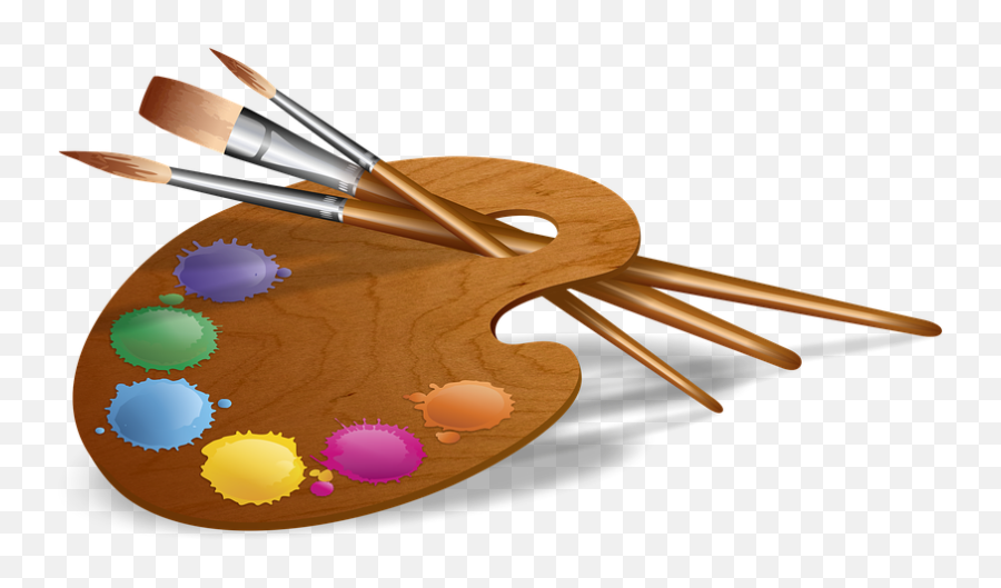 Art Palette Png Posted By Sarah Simpson Emoji,Paint Easel Emoji