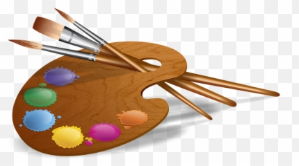 Art Palette Png Posted By Sarah Simpson Emoji,Paint Easel Emoji