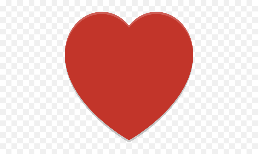 Application Community Icon Papirus Apps Iconset Papirus Emoji,Plain Red Heart Emoji