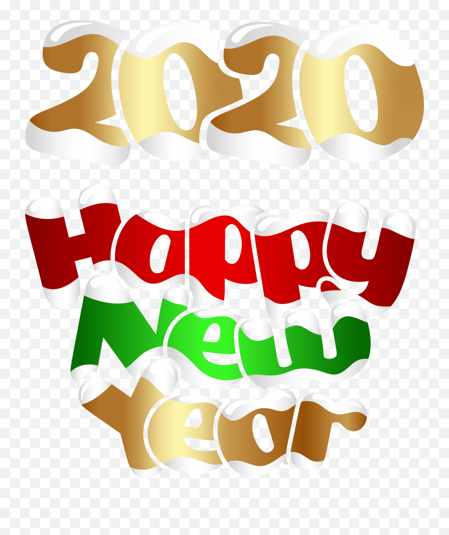 2020 Happy New Year Png Clip Art Image - Happy New Year 2020 Logo Png Emoji,New Year Emoji Art