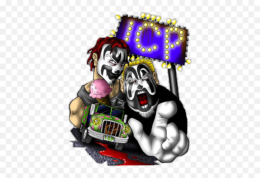 Insane Clown Posse Psd Official Psds - Insane Clown Posse Cartoon Emoji,Insane Laughing Emoji