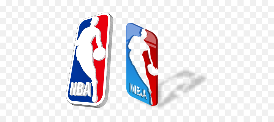 Nba Logos Psd Official Psds - Nba Logo 3d Png Emoji,Nba Logo Emoji