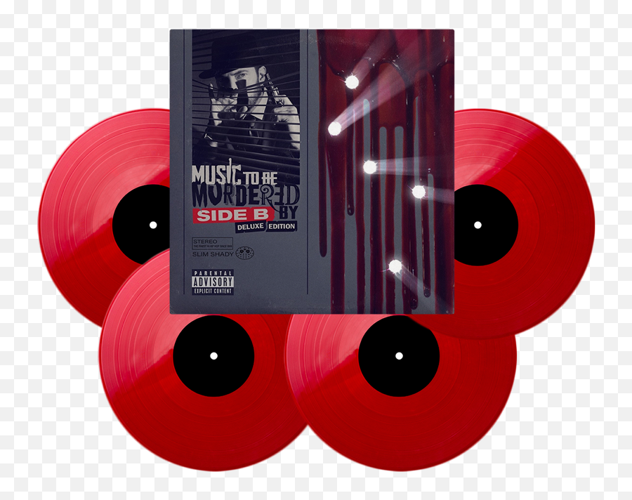 Po Eminem - Music To Be Murdered By Vinyl Collective Music To Be Murdered By Side B Deluxe Limitzd Edition Emoji,Parental Advisory Emoji