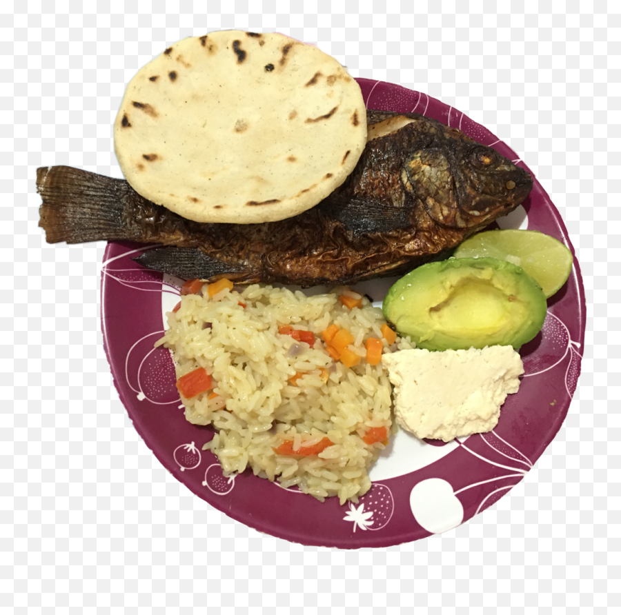 Food Fish Rice Tortilla Cheese Sticker By Sfrancov - Fried Rice Emoji,Tortilla Emoji