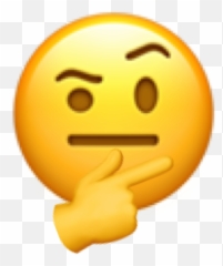 Wonder Curious Pondering Question - Happy Emoji,Question Emoji