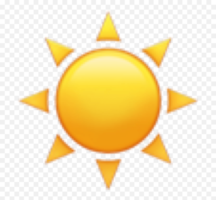 Iphone Sun Emoji Transparent Png Image - Sun Clip Art Free,Lens Flare Emoji