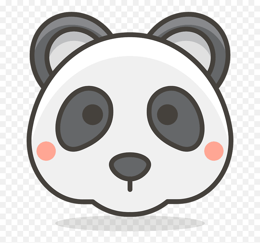 Icono Panda La Cara Gratis De 780 Free - Symmetrical Panda Emoji,Emoji De Panda
