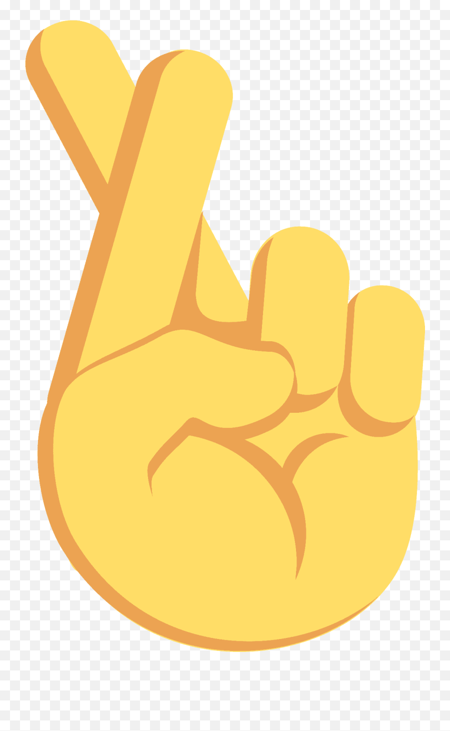 Crossed Fingers Emoji High Definition Big Picture And - Emoji Whatsapp Emoji Fingers Crossed,Peace Sign Hand Emoji