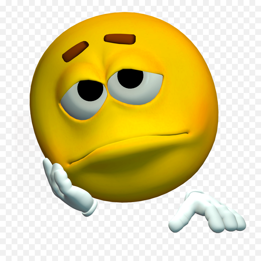 Sad Face Clipart - Kaan Pakad Ke Sorry Emoji,Sad Face Emoji