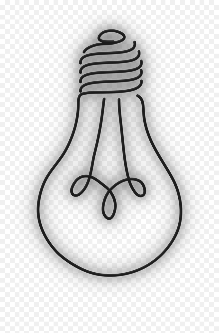 Light Bulb Sticker By A Human - Incandescent Light Bulb Emoji,Lighbulb Emoji