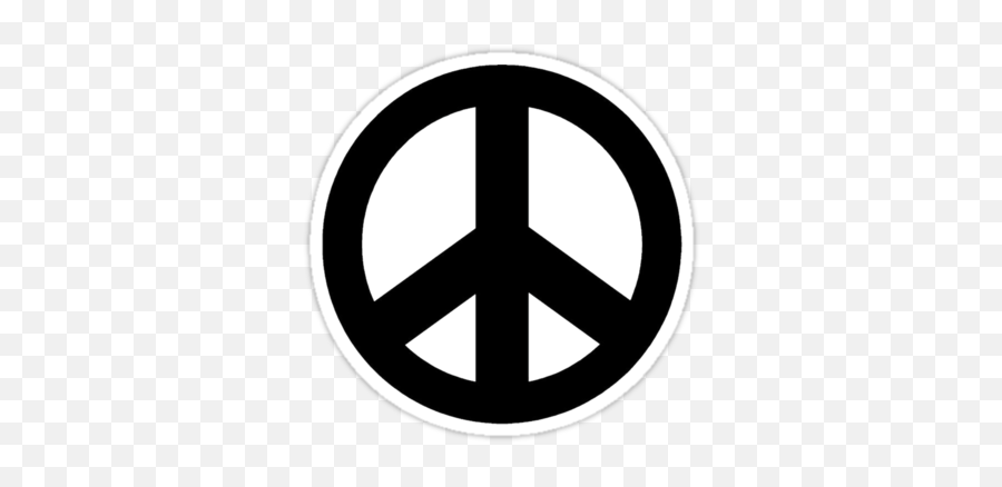 Peace Sign Symbol - Black Peace Sign Emoji,Emoticons Peace Symbol