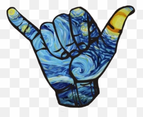 Shaka Sticker By Meghan - Shaka Drawing Emoji,Shaka Emoji