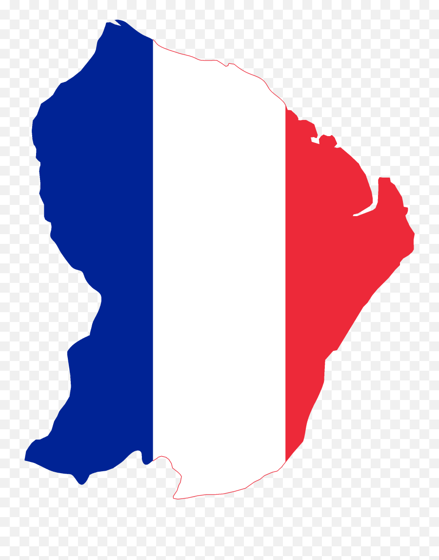 France Clipart Village French France Village French - Flag Map Transparent Background France Emoji,French Flag Emoji