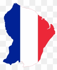 France Clipart Village French France Village French - Flag Map Transparent Background France Emoji,French Flag Emoji