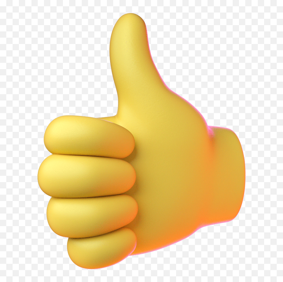 Emoji Hand Like Ok Yellow Sticker - Animated Thumbs Up Gif,Ok Hand Emoji