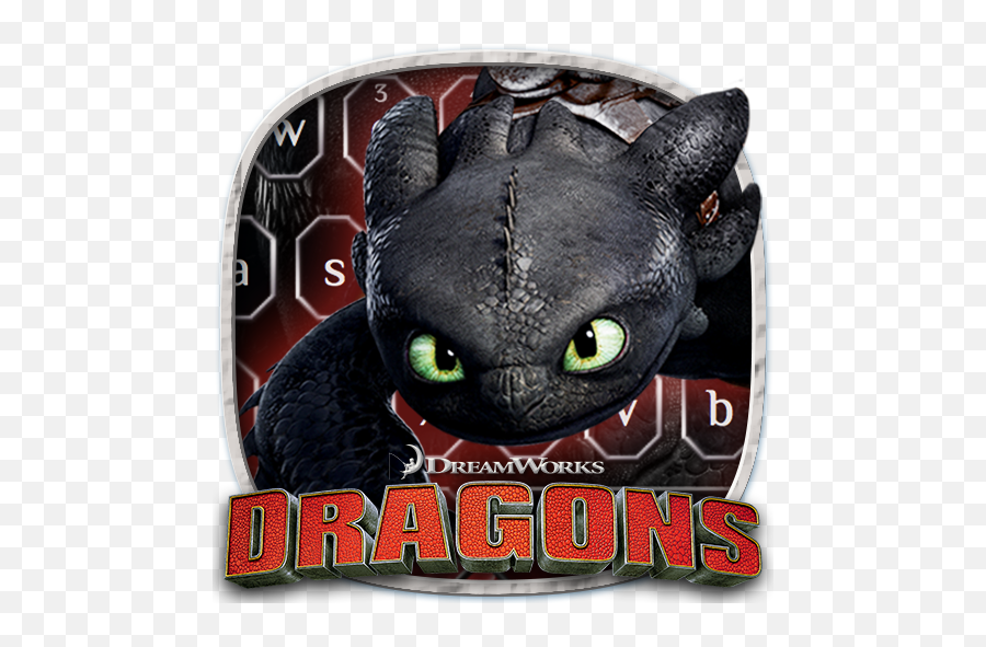 How To Train Your Dragon Toothless Keyboard Theme - Apps En Launcher How Train Your Dragon Emoji,Emojis La Película Completa