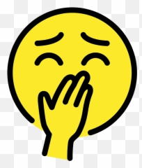 Android Yawn Emoji - Yawning Face Emoji On Openmoji,Broad City Emojis