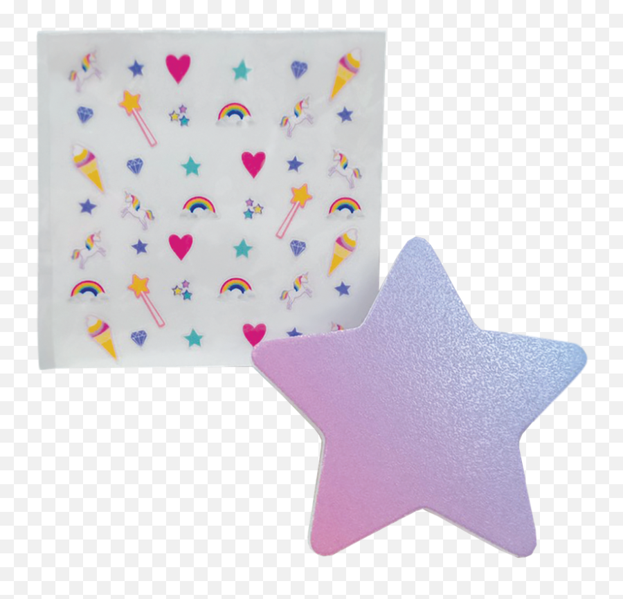 Magical Unicorn Nail Polish Set - Sticker Live To Ride Emoji,Nail Polish Emojis