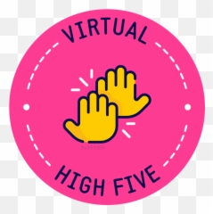 Remote Learning Digital Stickers - Virtual Fist Bump High Gadzooks Enchiladas And Soup Emoji,O/*\o High Five Emoticon