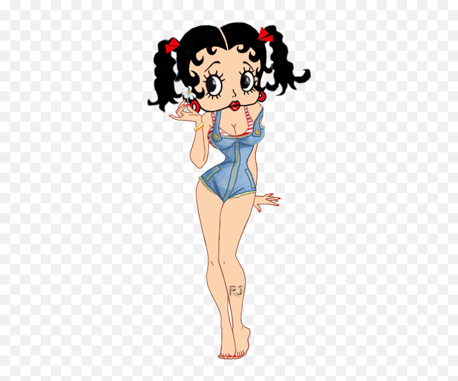 I Love The Summer Black Betty Boop Betty Boop Art Betty - Betty Boop Emoji,Betty Boop Emoji