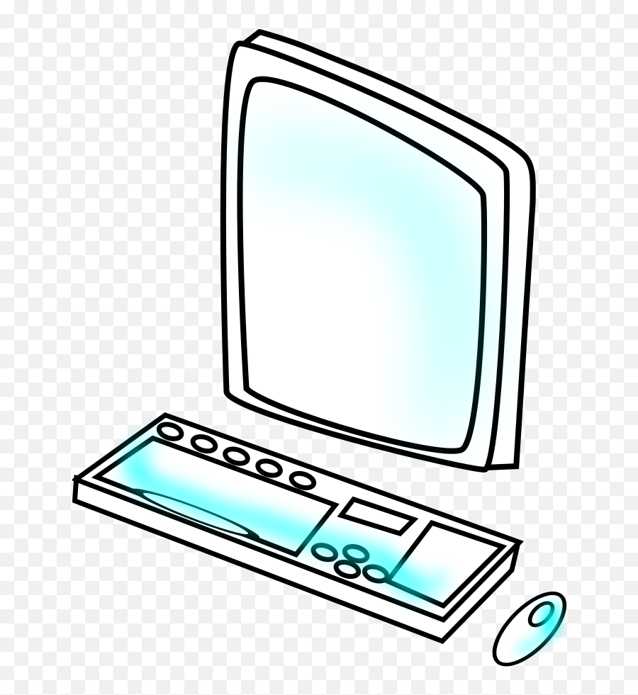 Computer Clip Art Funny - Clipartsco Small Animated Computer Logo Emoji,Emoticon Smile Inbred