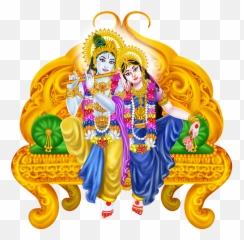 Origin Of Radha Krishna Art - Krishna Janmashtami 2077 Emoji,Krishna-centered Emotions