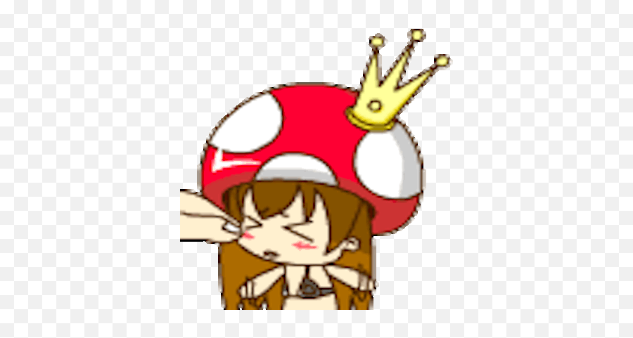 Mushroom Girl - Mushroom Girl Gif Emoji,Iphone Mushrooms Emoji