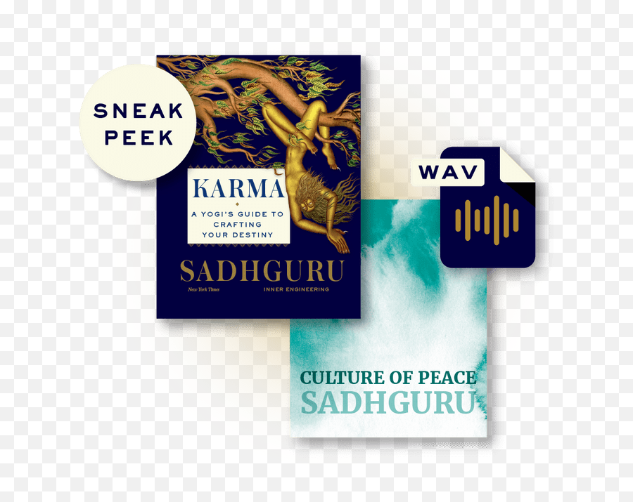 Karma Book By Sadhguru A Yogiu0027s Guide To Crafting Your Destiny - Sadhguru Books Emoji,Emotions Making You Unhealthy Books