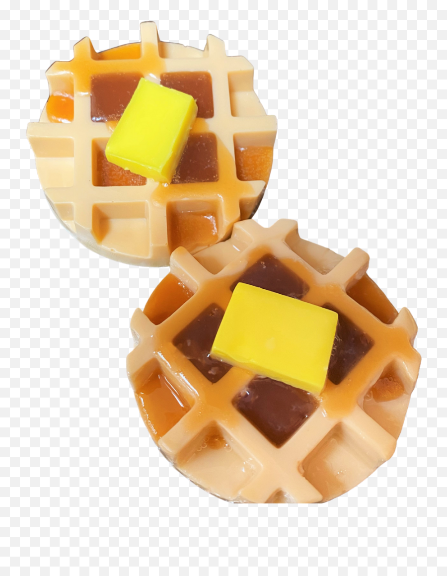 Maple Syrup Waffle Soap Bar - Tasty Looking Soap Emoji,Where Do I Find New Emojis In Marshmallow