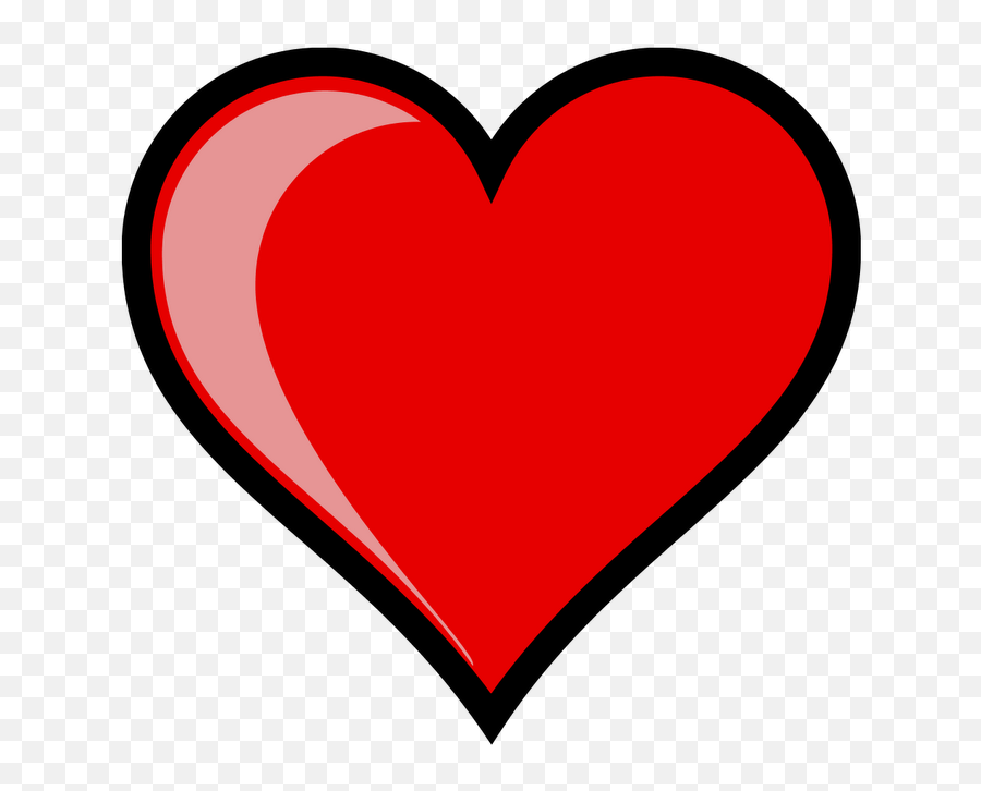 Free Clipart Valentines Day - Cartoon Image Of Heart Emoji,Valentine Day Emoji