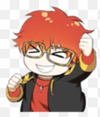 707 Saeran Ray Vijiti - Mystic Messenger Seven Stickers Emoji,Mystic Messenger 707 Emoji