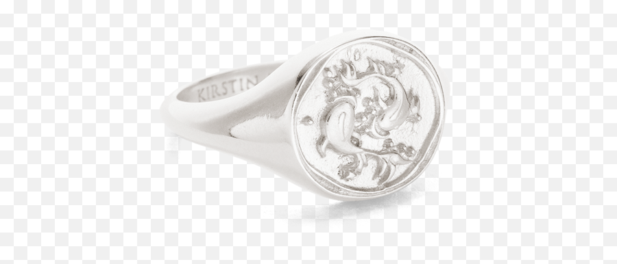 Cancer Signet Ring Sterling Silver U2013 Kirstin Ash United Emoji,Emotions Sterling Silver 7-stone Ring