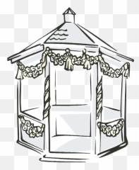 House Clipart Wedding House Wedding - Wedding Gazebo Clip Art Emoji,Emoji House Bride