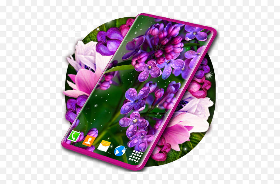 Flower Blossom Live Wallpaper Spring Themes - Aplikasi Di Mobile Phone Emoji,Blossom Emoji