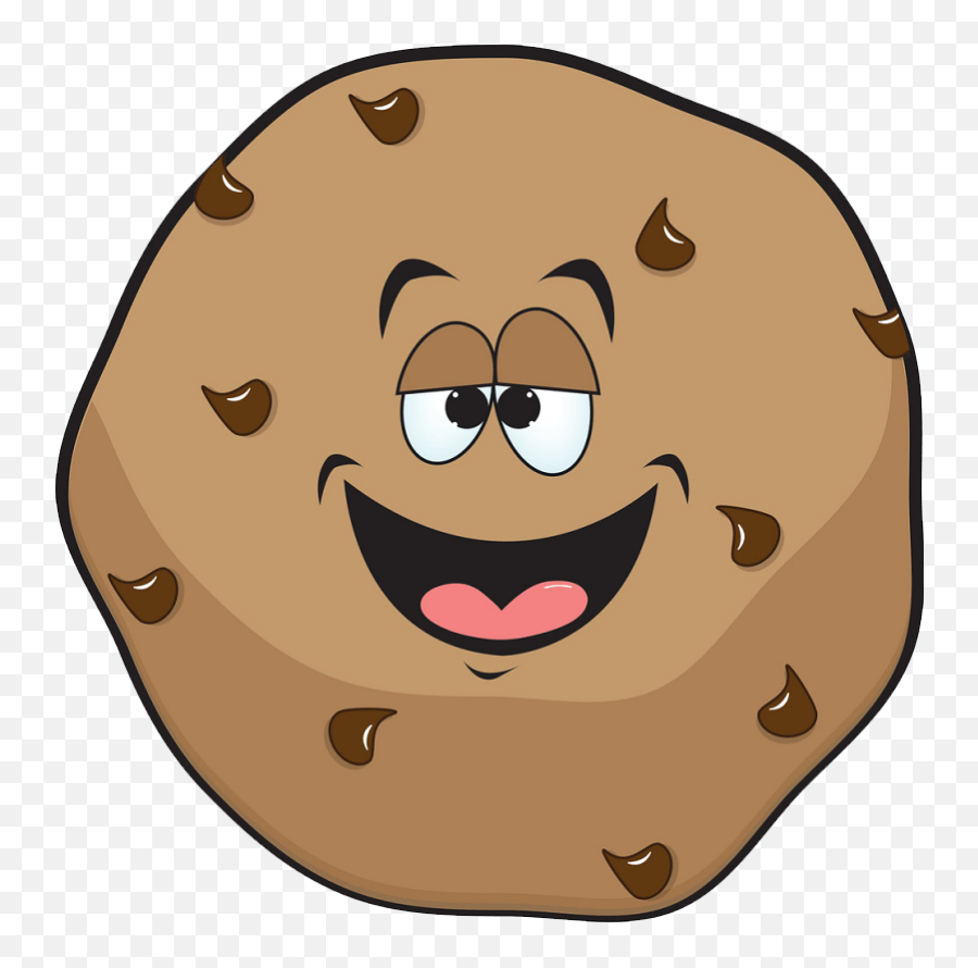 Kawaii Cookie Clipart - Clipart World Emoji,Kawaii Chocolate Emoticon