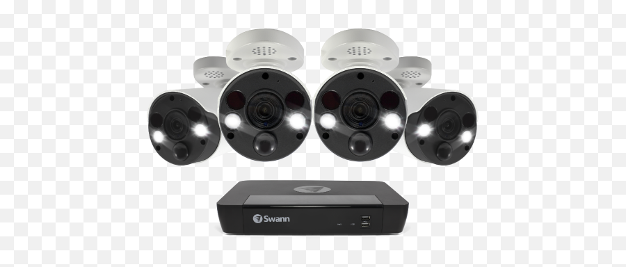 4 Camera 8 Channel 4k Ultra Hd Nvr Security System Emoji,Emotion Video X-mix 4