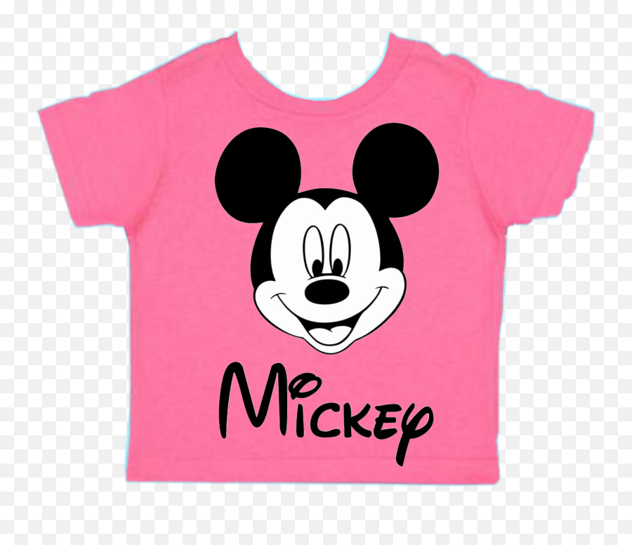 Mickey Mickeymouse Disney Sticker - Short Sleeve Emoji,Disney Emoji Shirt