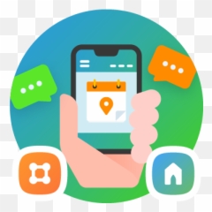 April Product Update Emoji,Emoji Holding Phone