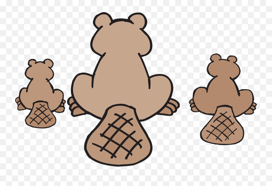 Beaver Family Png Svg Clip Art For Web - Beaver Family Clip Art Emoji,Beaver Emoji
