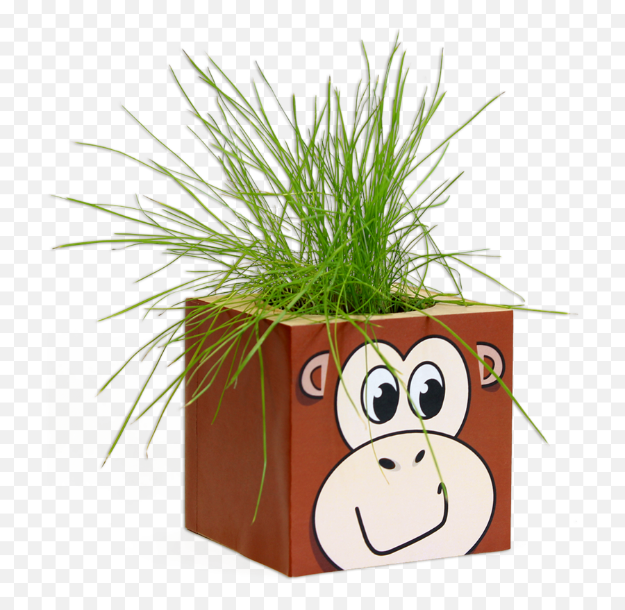 Monkey - Flowerpot Emoji,3 Monkey Emojis