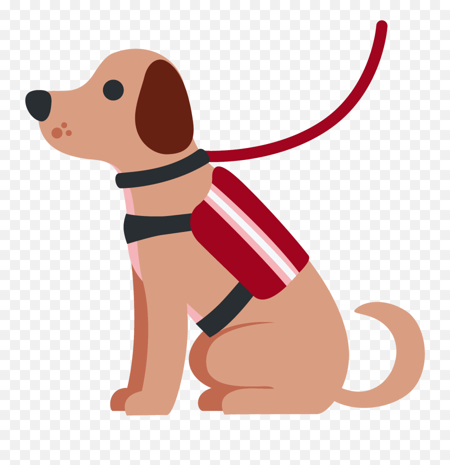 Service Dog Emoji Clipart Free Download Transparent Png - Emoji,Dog Face Emoji