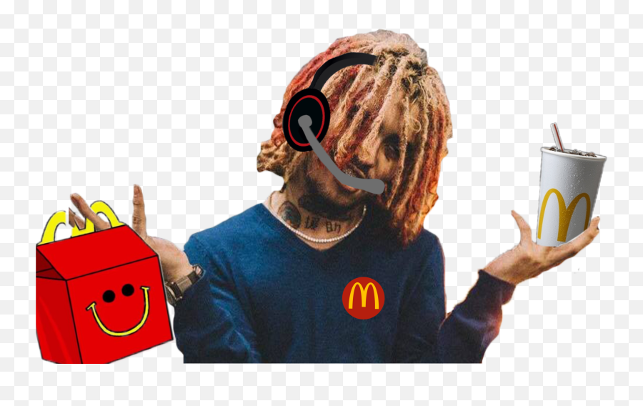 Lil Pump Mc Donalds - Cup Emoji,Lil Pump Emoji