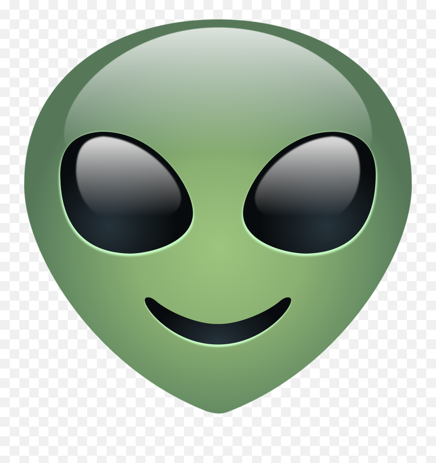 Alien Emoji Without Expression - Alien Emoji,Alien Emoji
