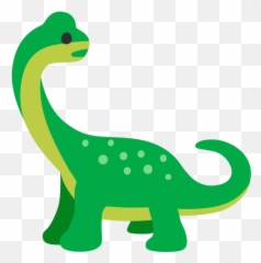 Sauropod Emoji - Emoji Dinosauro Android,Dinosaur Emoji