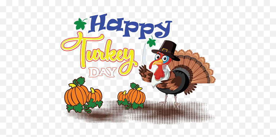 Happy Turkey Day Thanksgiving Gifts Sweatshirt - Happy Thanksgiving Gift Emoji,Turkey Emoticon For Iphone