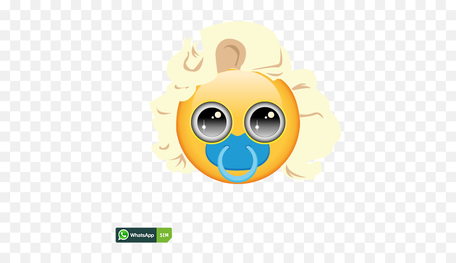 Marilyn - Clipart Transparent Smiley Schnuller Emoji,Emoticon Casal